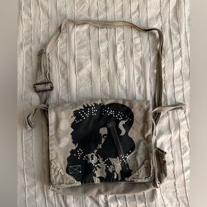 Stylish Graphic Crossbody Bag